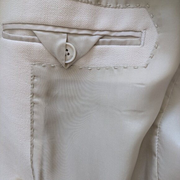 Babaton Oversized White Blazer - Small - Picture 3 of 5